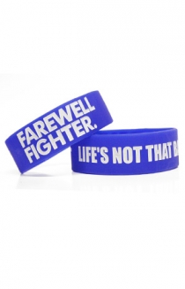 Lifes Not that Bad Today Wristband (Blue)