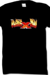 Black flaming packageXdeal logo shirt