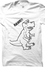 Dinosuar Shirt-White
