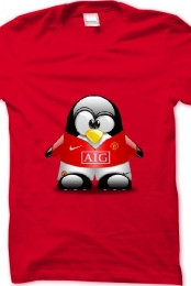 Man United T-shirt Pinguin