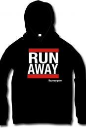 RUN AWAY hoodie