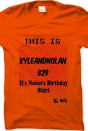 IT'S NOLANS BIRTHDAY!