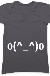 Emoticon Tee o(^_^)o