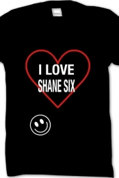 I Love Shane Six Black 