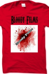 Bloody Films Shirt With Logo Red
