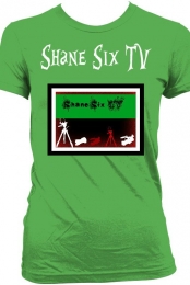 Shane Six TV Shirt With Logo Green