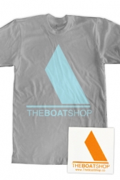 Boat Logo Tee + Free Sticker