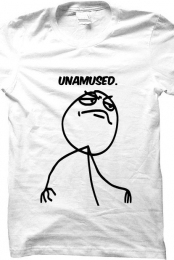 Unamused. (Mens)