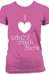 WinkyCashFace womans Tee