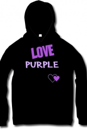 Love Purple Hoodie
