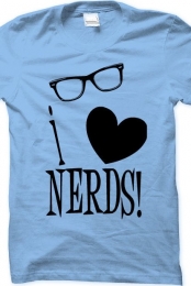 i heart nerds shirt