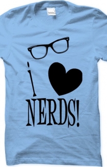 i heart nerds shirt