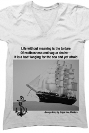 George Gray Poem V-Neck