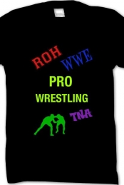 PRO WRESTLING T SHIRT