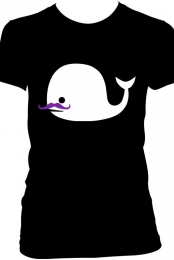 Mustache Whale (girls)