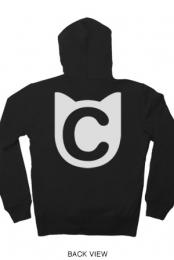 Cat Logo Pullover Hoodie