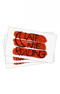 3- Red Painstripe Logo Stickers