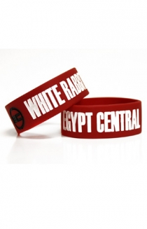 White Rabbit Wristband (Red)