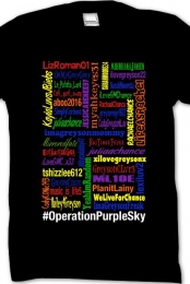 Colorfull Twitter Names Shirt