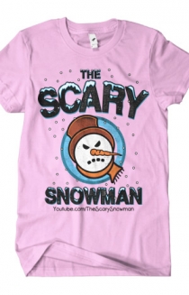 Snowman Head (Pink)