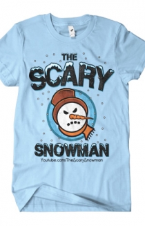 Snowman Head (Light Blue)