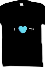 I love you t-shirt