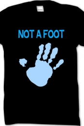 Not a Foot T-Shirt, Blue