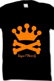 Cross and Bones (Orange)