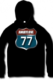 AngryLove77 Black Hoodie