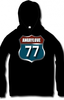 AngryLove77 Black Hoodie