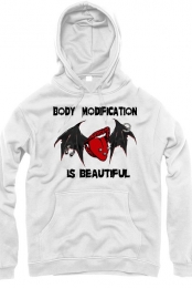 UNISEX Body Modification is Beautiful HOODIE