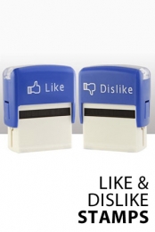Like & Dislike Stamps GEEKY GIFTS