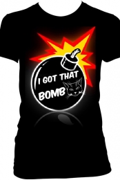 WOMENS BOMB TEE