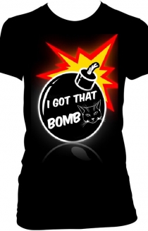 WOMENS BOMB TEE