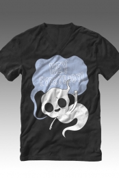Ghost V-Neck (Black)