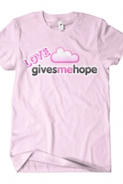 Love Give Me Hope Logo Tee