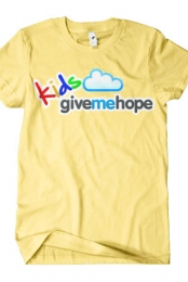 Kids Give Me Hope Logo Tee