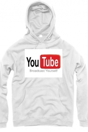 Plain youtube hoodie