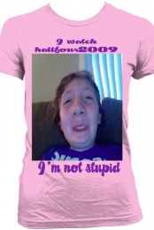 Pink Woman's I'm Not Stupid