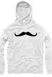 Mustache Hoodie