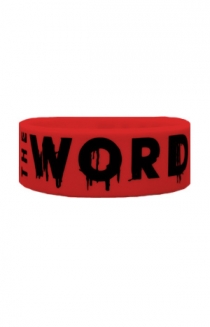 The Word Alive Wristband (Red)