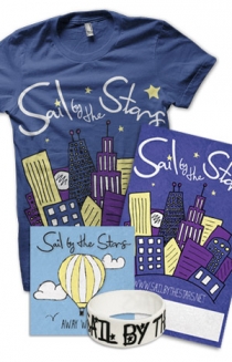 City Lights, Away We Go CD, Signed Poster, Wristband + Instant Download of "Cross My Heart"