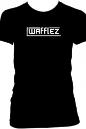 Wafflez Women's Black T-...