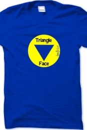 Triangle face t-shirt 2