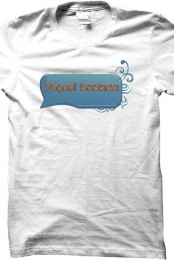 T-shirt de Homem branca ...