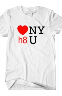 Heart NY H8 U (White)
