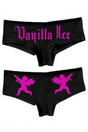 Cupid Boy Shorts (Black)