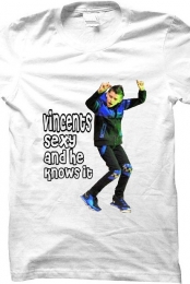 Vincents sexy and he knows it. 