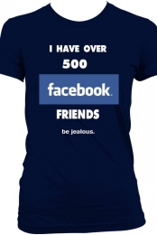 Over 500 FB Friends Tee