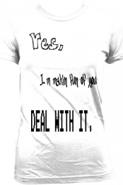 Deal with it.
